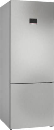 Снимка на Свободностоящ хладилник с долен фризер BOSCH  KGN56XLEB