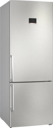 Picture of Свободностоящ хладилник с долен фризер BOSCH  Серия 4 KGN56XIDR , 193 x 70 cm , Неръждаема стомана (със защита от отпечатъци)