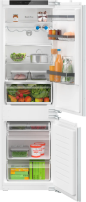 Снимка на Серия 4  Хладилник за вграждане с долен фризер 177.2 x 54.1 cm flat hinge    BOSCH KIV86VFE1