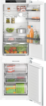 Снимка на Серия 6  Хладилник за вграждане с долен фризер 177.2 x 55.8 cm soft close flat hinge    BOSCH KIN86ADD0