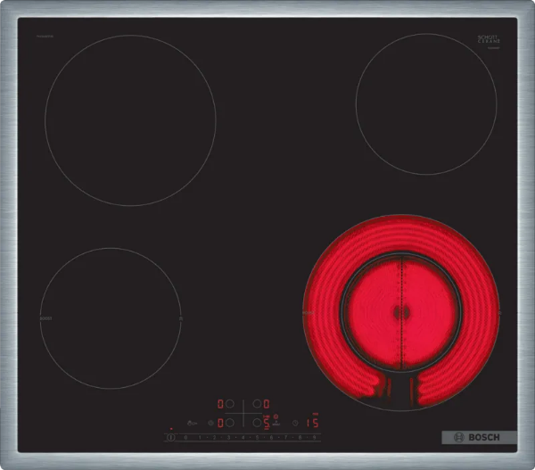 Picture of 
														Стъклокерамичен плот за вграждане Bosch PKF645FP3E 
						