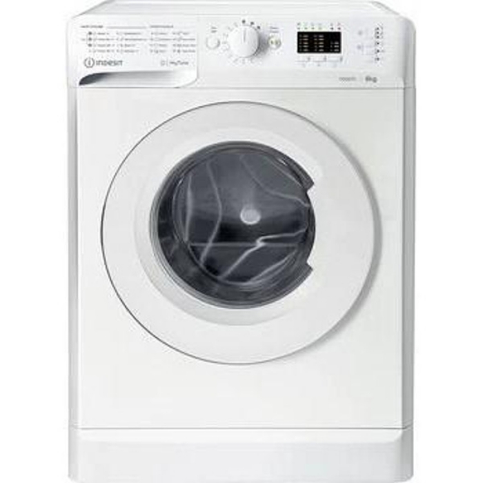 Снимка на Пералня Indesit MTWSA 61053 W EE , 1000 об./мин., 6.00 kg, D , Бял