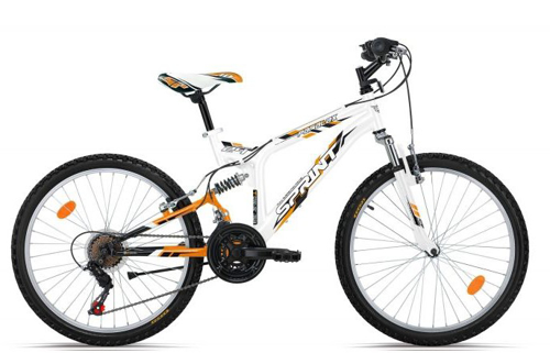 Снимка на Велосипед с предно и задно окачване Sprint PARALLAX ECO 24" DD