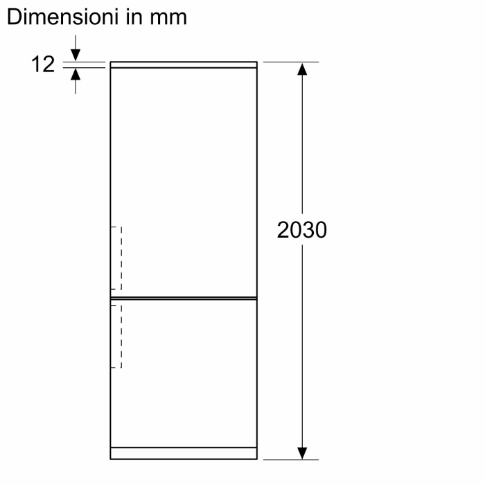 Снимка на Хладилник с фризер Bosch Serie 4 KGN497WDF 440 л ,  203 x 70 cm Бяло
