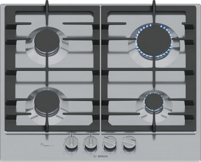 Снимка на Газов плот BOSCH Серия 6 PCP6A5I90, 60 cm, Неръждаема стомана