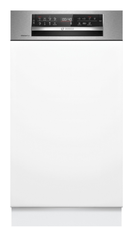 Picture of Полуинтегрирана съдомиялна BOSCH Серия 6 SPI6EMS21E, Неръждаема стомана, 45 cm