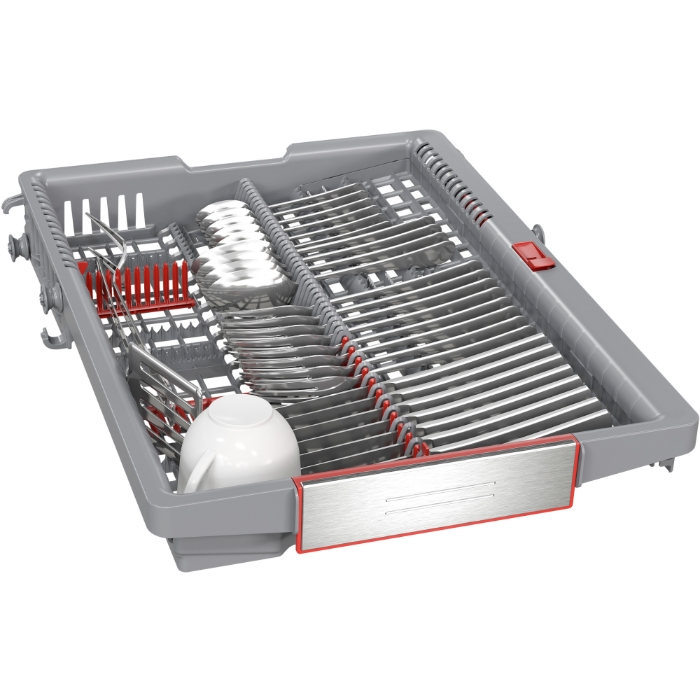 Снимка на Полуинтегрирана съдомиялна BOSCH Серия 6 SPI6EMS21E, Неръждаема стомана, 45 cm