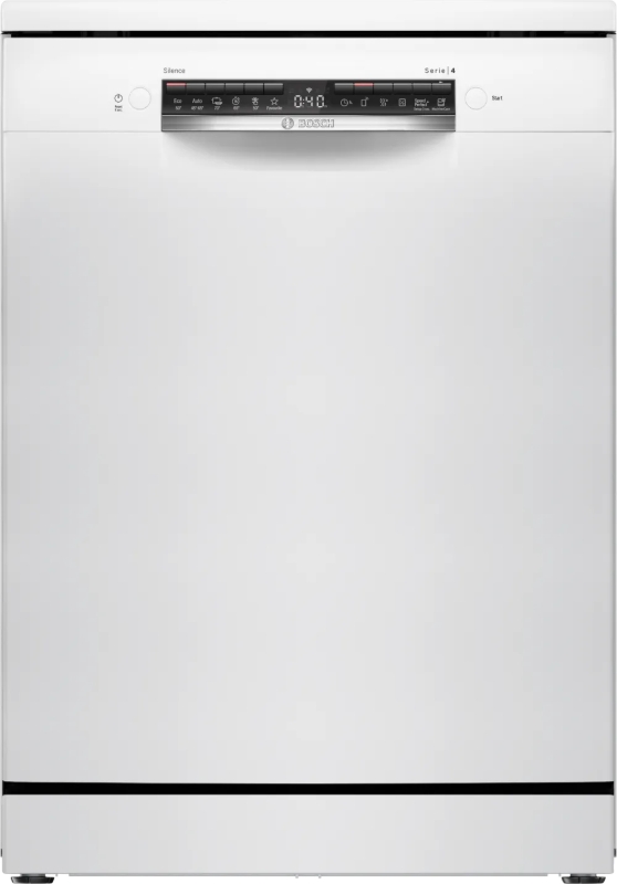 Снимка на Свободностояща съдомиялна BOSCH Серия 4 SMS4HVW14E, 60 cm, Бяло