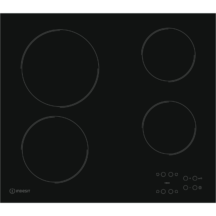 Снимка на Керамичен  плот Indesit RI 161 C , Черен ,60 см  4 zone(s)