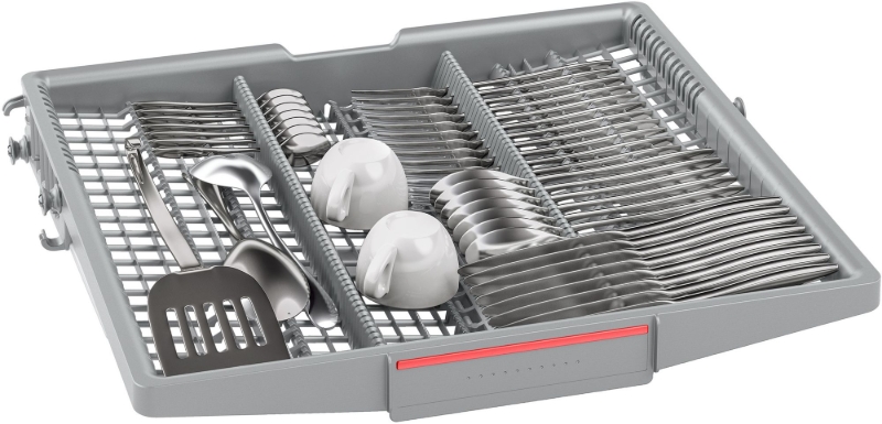 Снимка на Полуинтегрирана съдомиялна BOSCH Серия 6 SMI6ZCS16E , 60 cm Неръждаема стомана