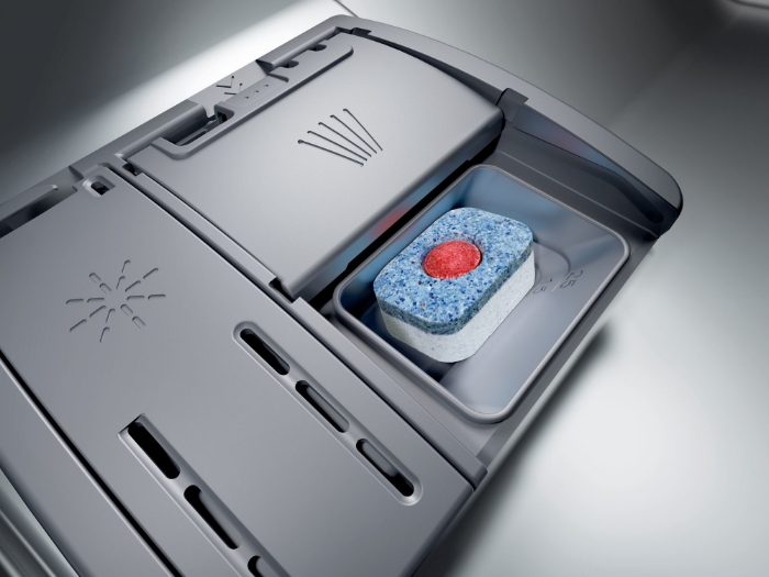 Снимка на Полуинтегрирана съдомиялна BOSCH Серия 6 SMI6ZCS16E , 60 cm Неръждаема стомана