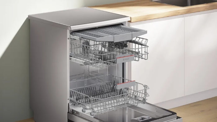 Снимка на Свободностояща съдомиялна BOSCH Серия 4 SMS4HVI14E, 60 cm, 14 брой комплекта