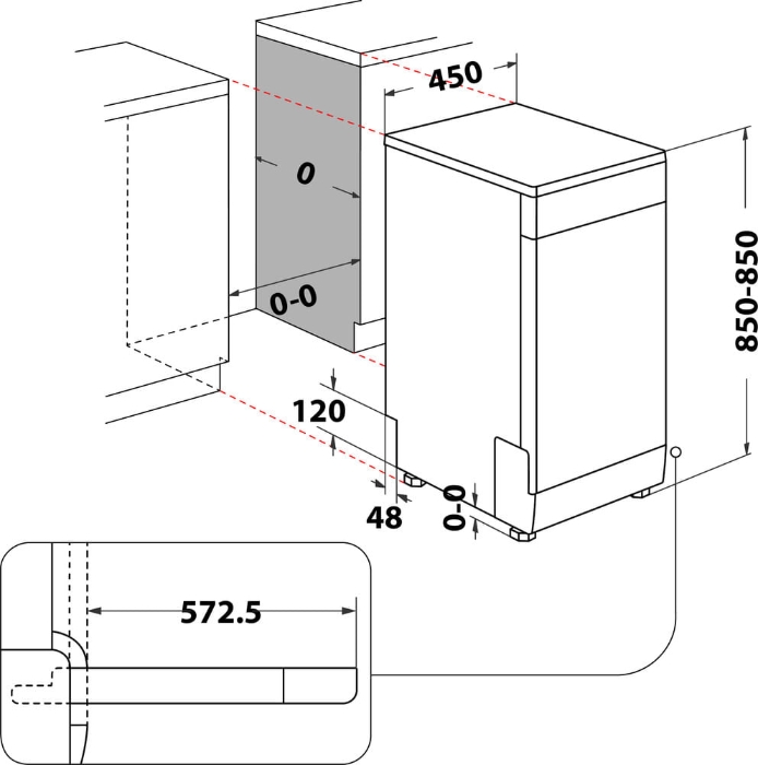 Снимка на Съдомиялна Whirlpool WSFO 3O34 PF X