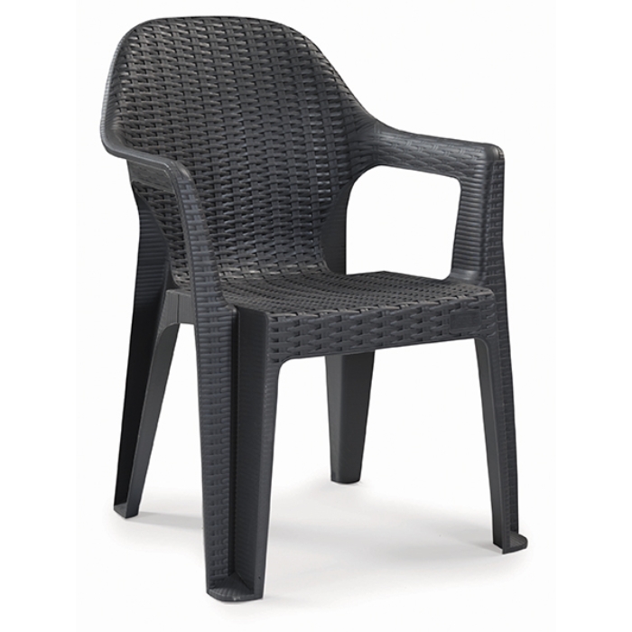 Picture of Стол “Polo Rattan” - Антрацит