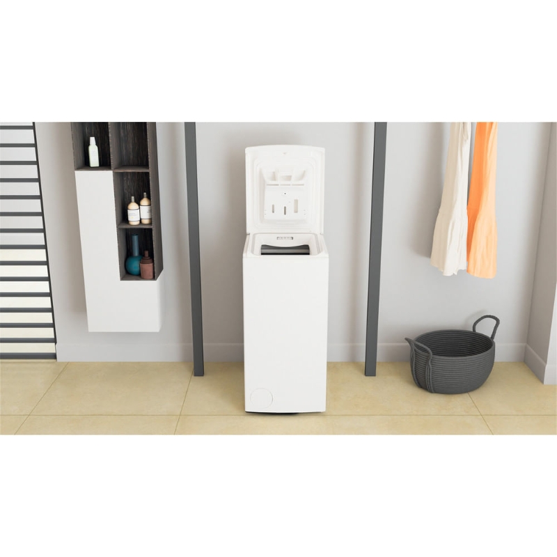 Снимка на Пералня Whirlpool TDLR 7231BS , 1200 об./мин., 7.00 kg, D , Бял