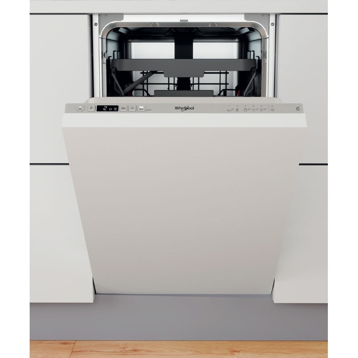 Снимка на Съдомиялна за вграждане Whirlpool WSIC 3M27 C , сребрист цвят, Simline