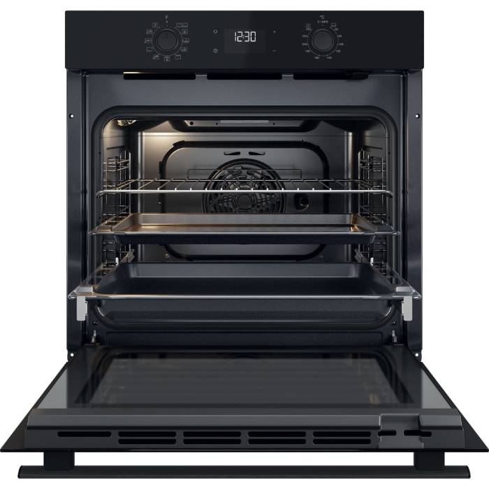 Снимка на Електрическа фурна за вграждане Whirlpool  OMR58HU1B, 71 л , Неръждаема стомана