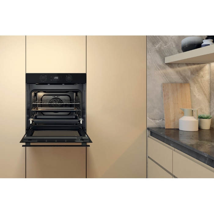 Снимка на Електрическа фурна за вграждане Whirlpool  OMR58HU1B, 71 л , Неръждаема стомана
