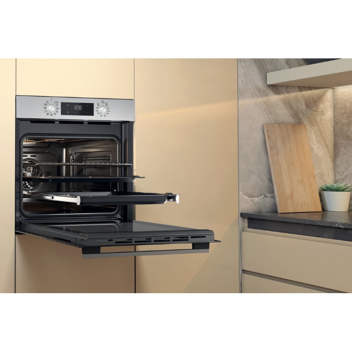 Снимка на Фурна за вграждане Whirlpool OMK58HU1X, 71 л, Инокс, A+
