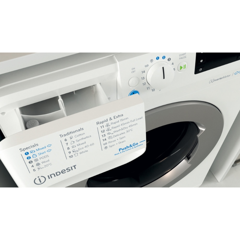 Снимка на Пералня със сушилня INDESIT BDE 76435 WSV EE