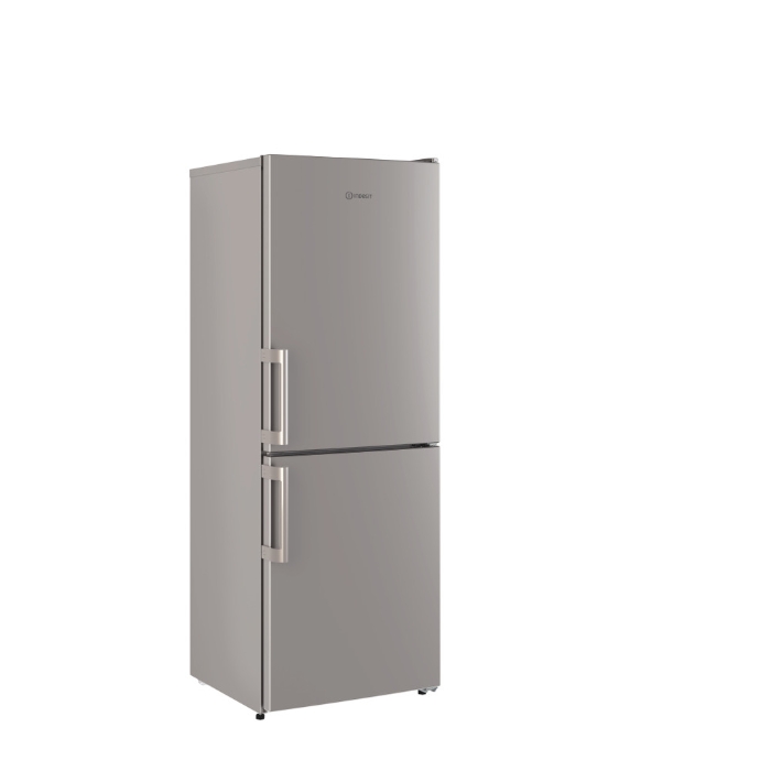 Снимка на Хладилник с фризер Indesit IB55 532 X ,229 л , Сив
