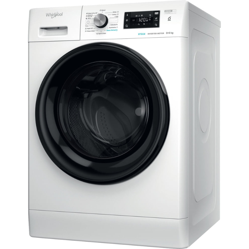 Снимка на Пералня със сушилня Whirlpool Whirlpool FFWDB 864349 BV EE , 8,0 кг