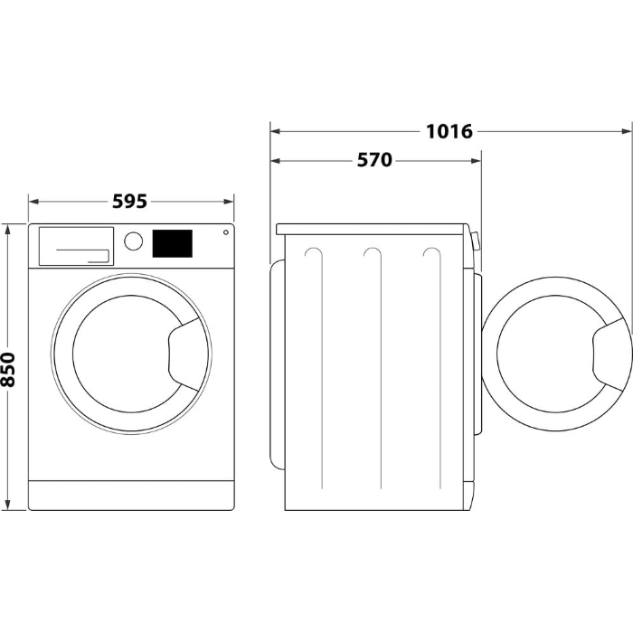 Снимка на Пералня със сушилня Whirlpool Whirlpool FFWDB 864349 BV EE , 8,0 кг