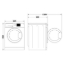 Picture of Пералня със сушилня Indesit BDE 86436 WSV EE
