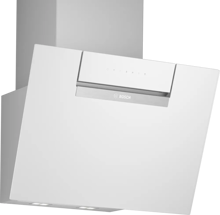 Снимка на Стенен аспиратор 60 cm прозрачно стъкло, бял печат