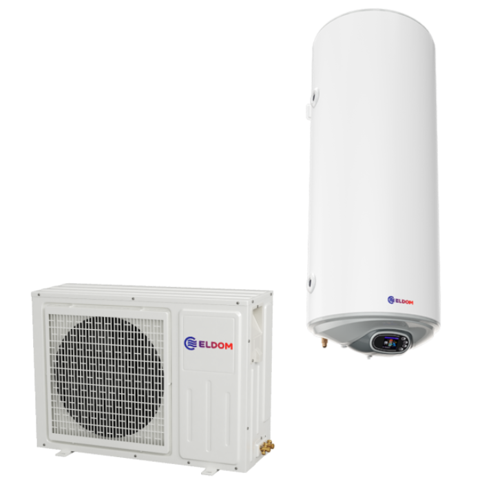 Термопомпен бойлер  с 1 серпентина 120 ЕЛДОМ HPWH120S
