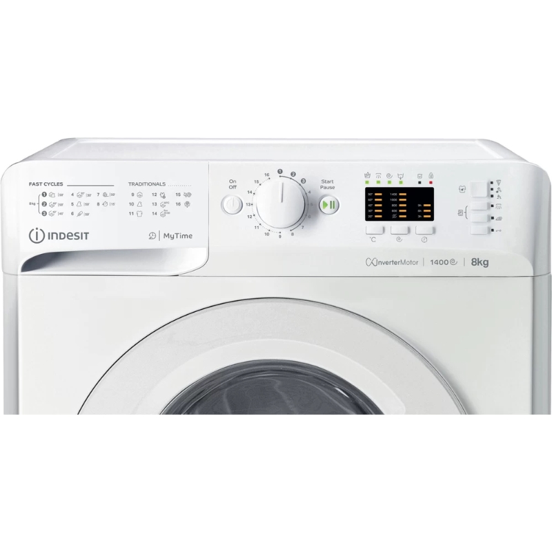Снимка на Перална машина Indesit MTWA 81495 W EU ,  8 кг , 1351 об/мин Бяла