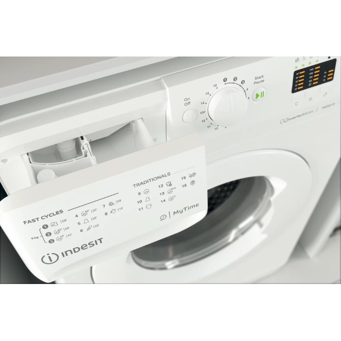 Снимка на Перална машина Indesit MTWA 81495 W EU ,  8 кг , 1351 об/мин Бяла