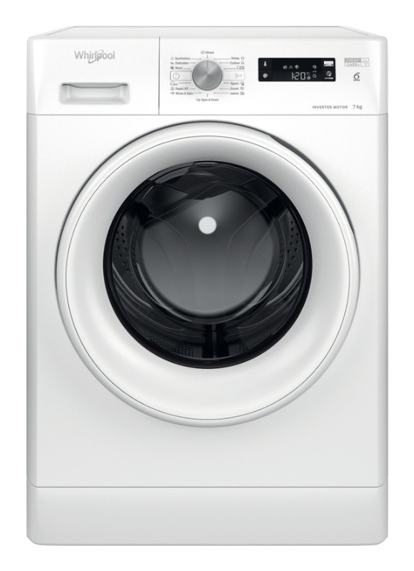 Снимка на Пералня WHIRLPOOL FFS 7469 W EE 7.0 kg, 1400 об/min, ИНВЕРТОРЕН МОТОР