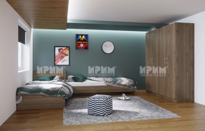Спален комплект Сити 7066 орех адмирал