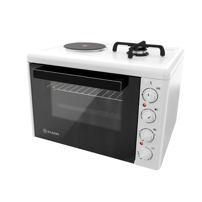 Готварска печка , комбинирана ЕЛДОМ 213VFE