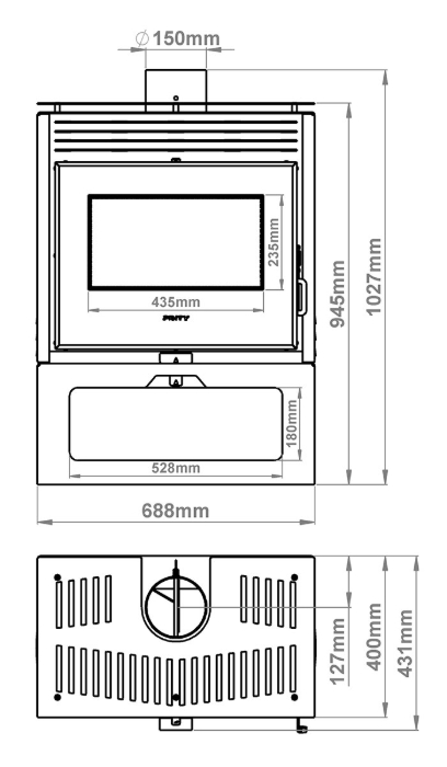 Камини PRITY PM3 E