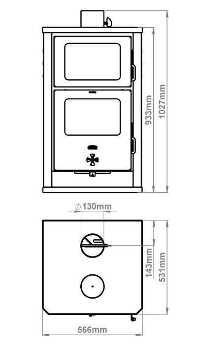 Камини PRITY FG D (EKO)
